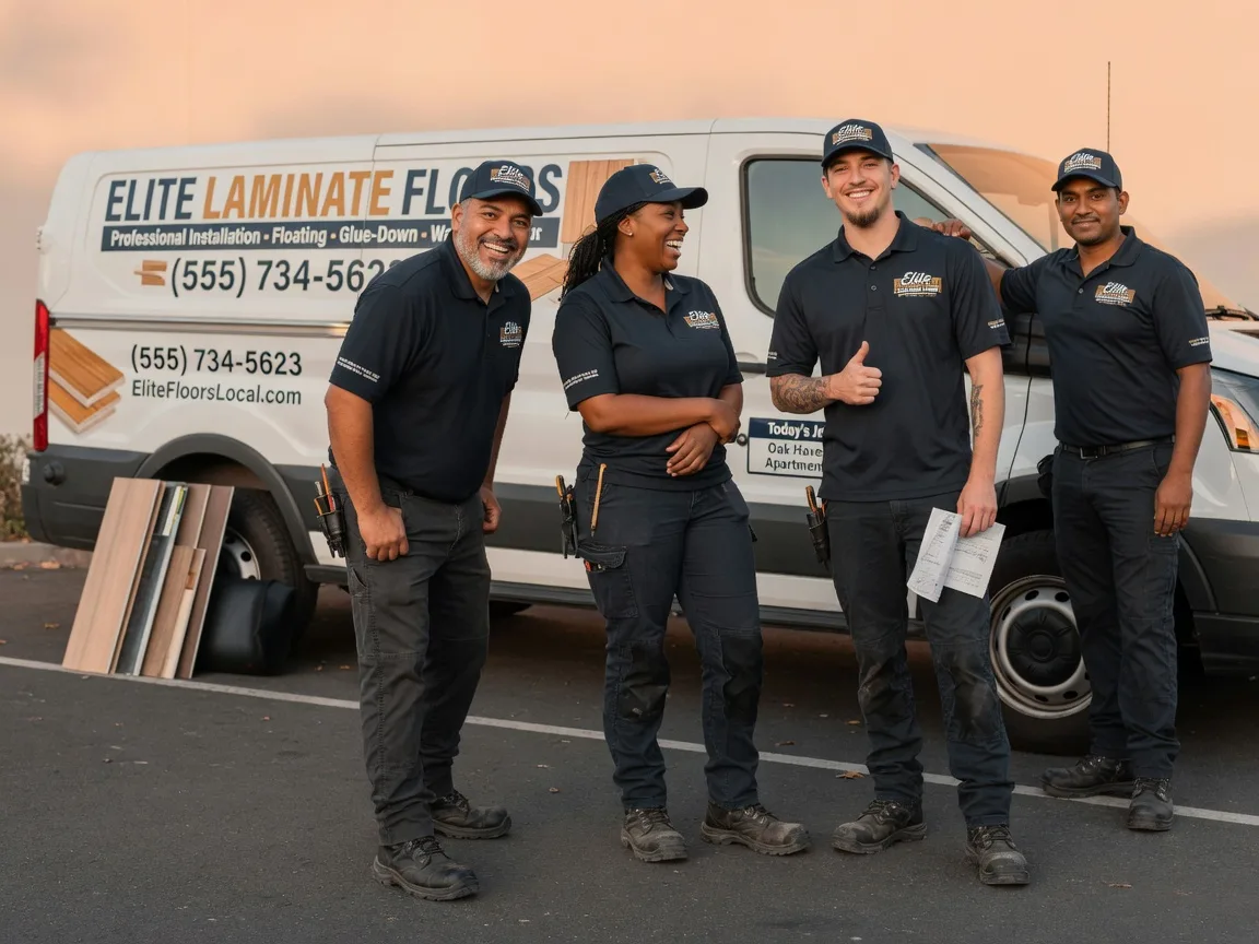 Laminate flooring installation company in Dow, IL